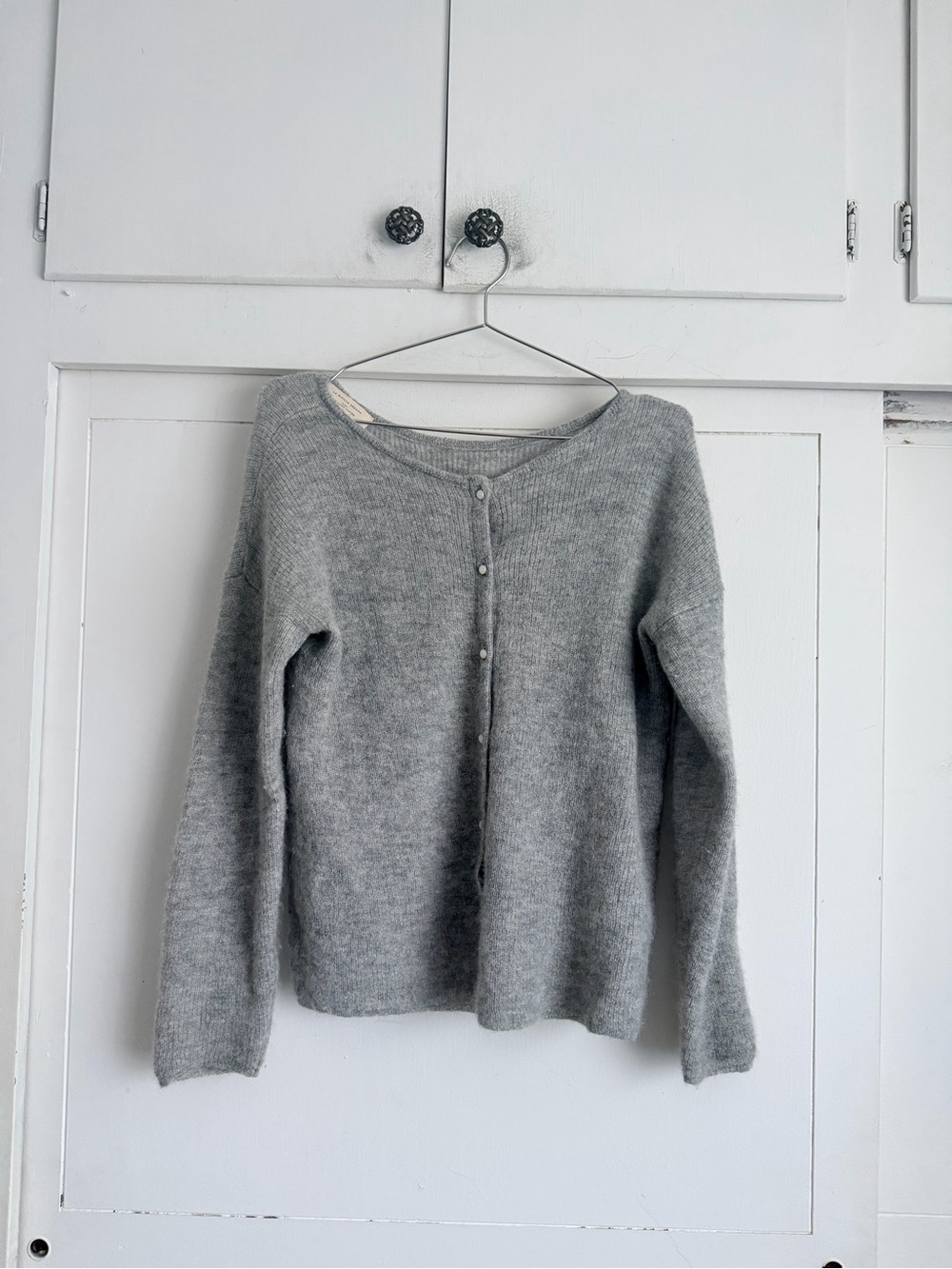 Sezane Gaspard Cardigan - Gray